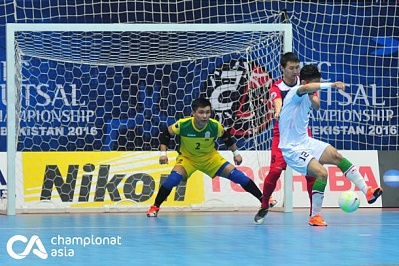 Сегодня на чемпионате Азии по мини-футболу пройдут полуфиналы